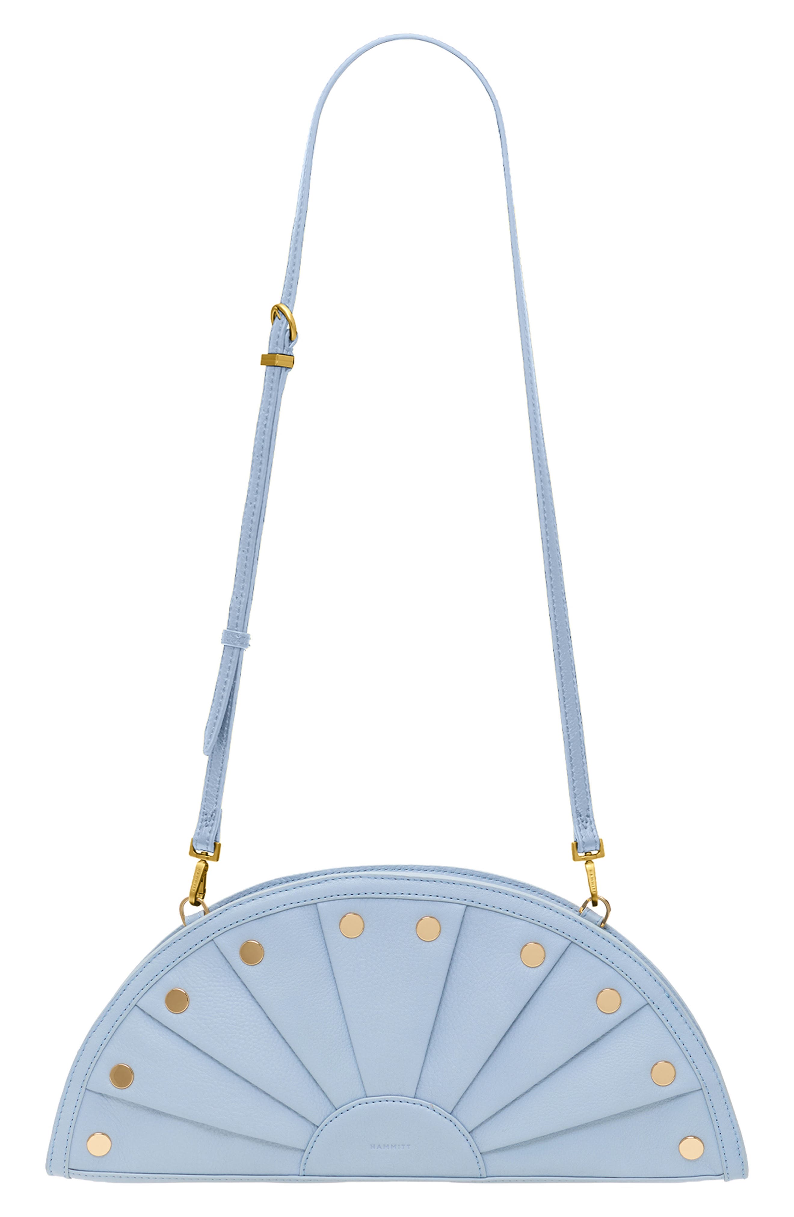 Shelley Clutch, Alternate, color, HAZY BLUE/ GOLD