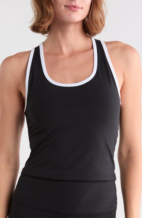 Lux Veya Scoop Neck Racerback Tank