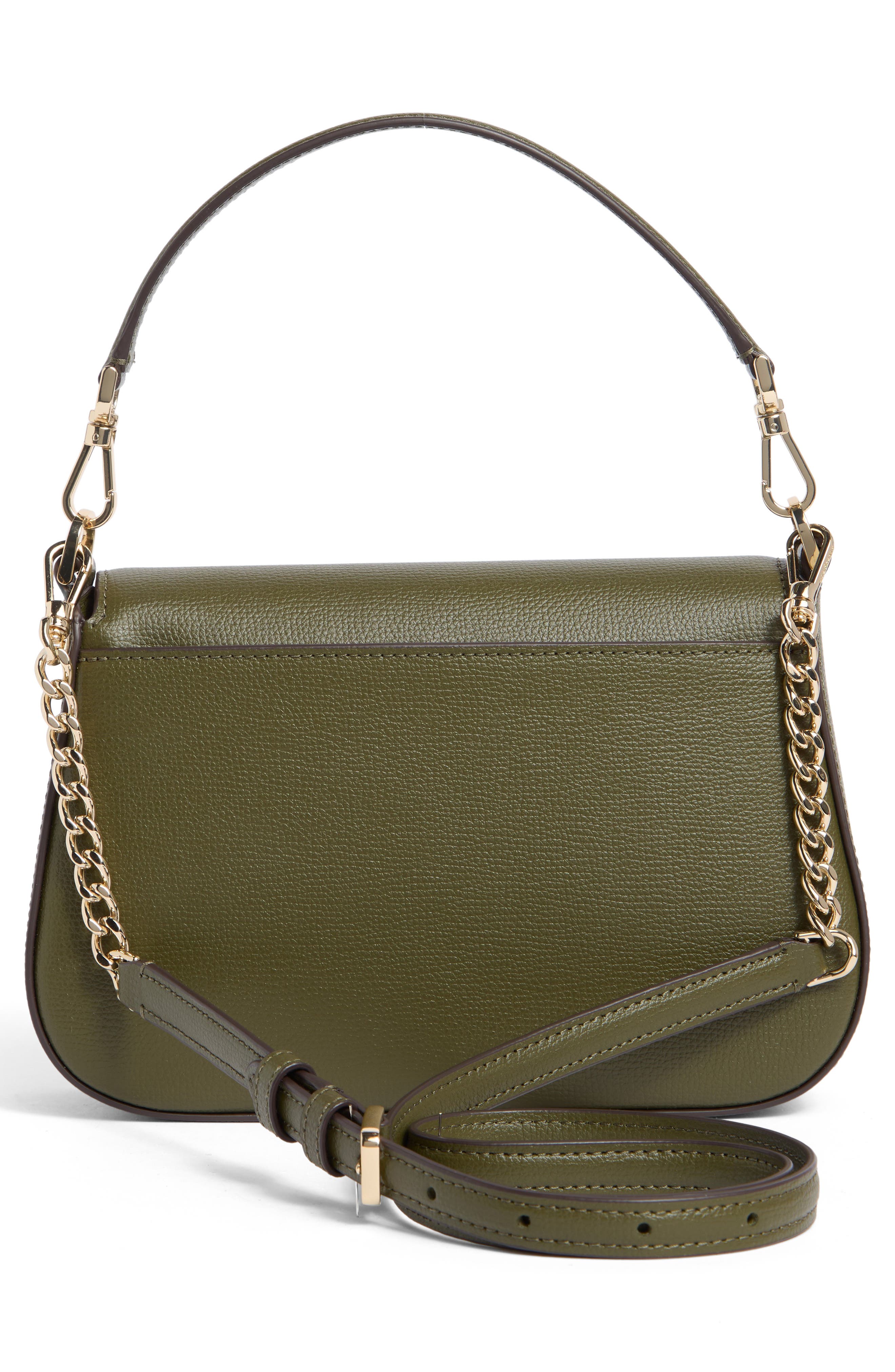 Kate Spade New York phoebe refined grained leather shoulder bag, Alternate, color, 