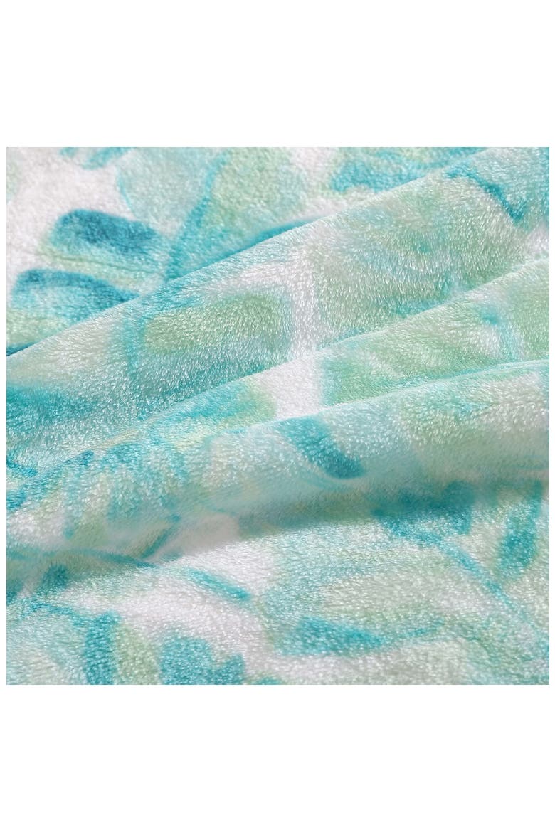 Weekend Throw Blanket, Alternate, color, BRIGHT GREEN