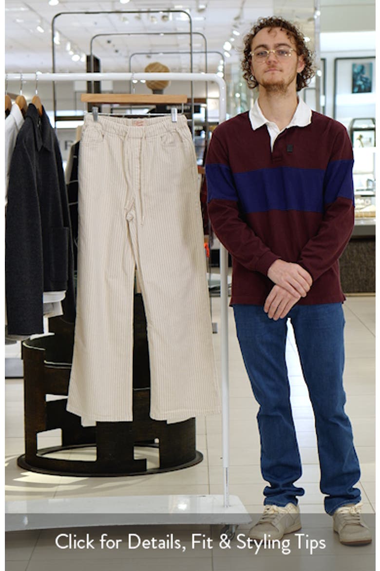 Ella Stripe Wide Leg Drawstring Pants video