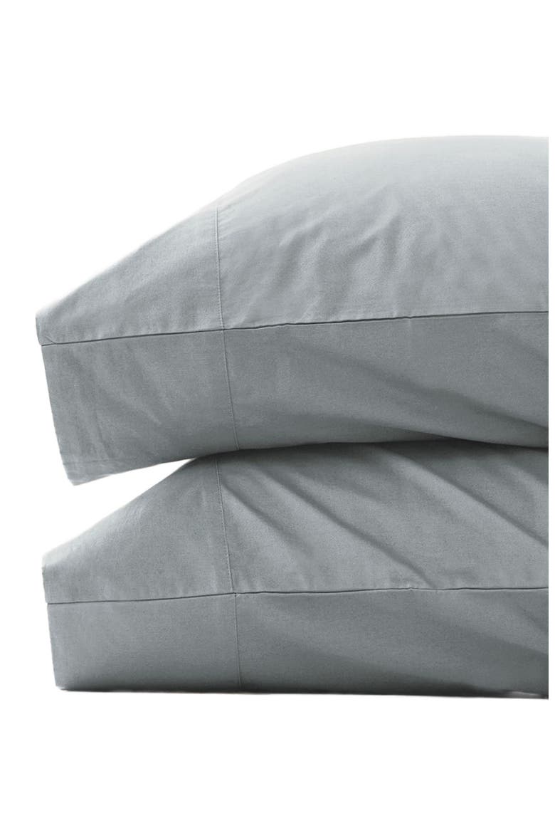 Organic Room Service Sateen Pillowcase 2-Pack, Main, color, Quarry