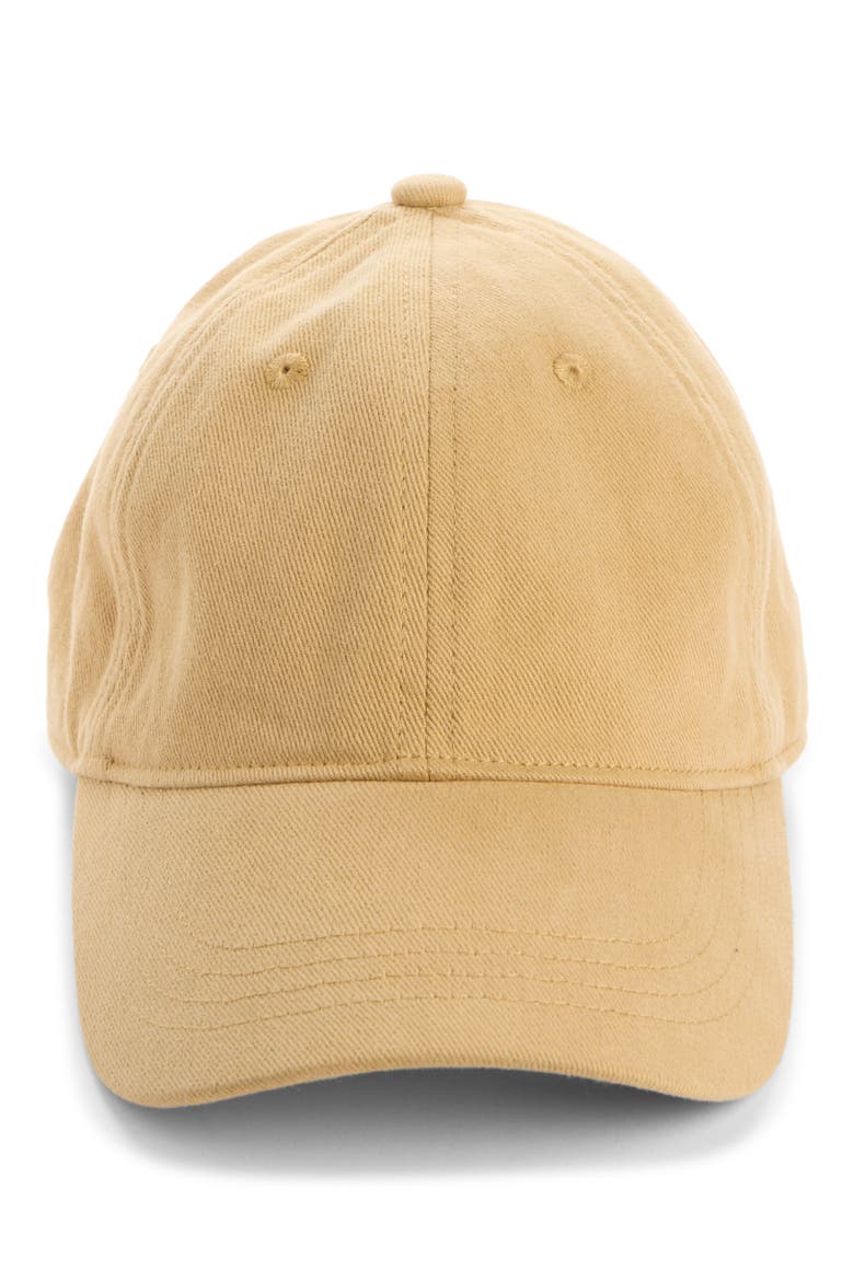 Carliy Embroidered Back Logo Adjustable Baseball Cap, Alternate, color, SAND BEIGE