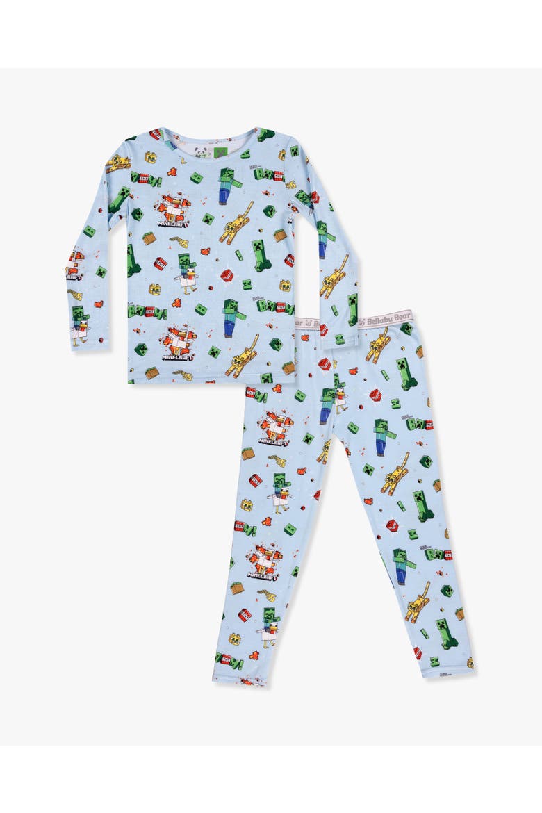 Kids' Minecraft Chicken Jockey Set of 2 Piece Pajamas, Main, color, Minecraft: Chicken Jockey
