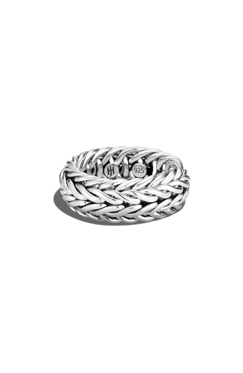 John Hardy Kami Classic Chain Ring, Alternate, color, Silver