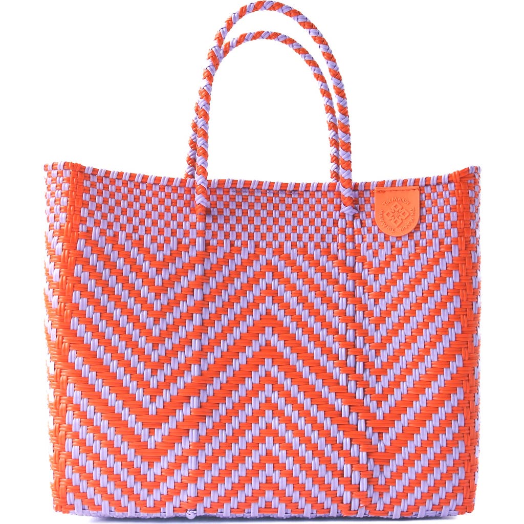 Tin Marin Positano Medium Woven Resort Crossbody Bag In Multi