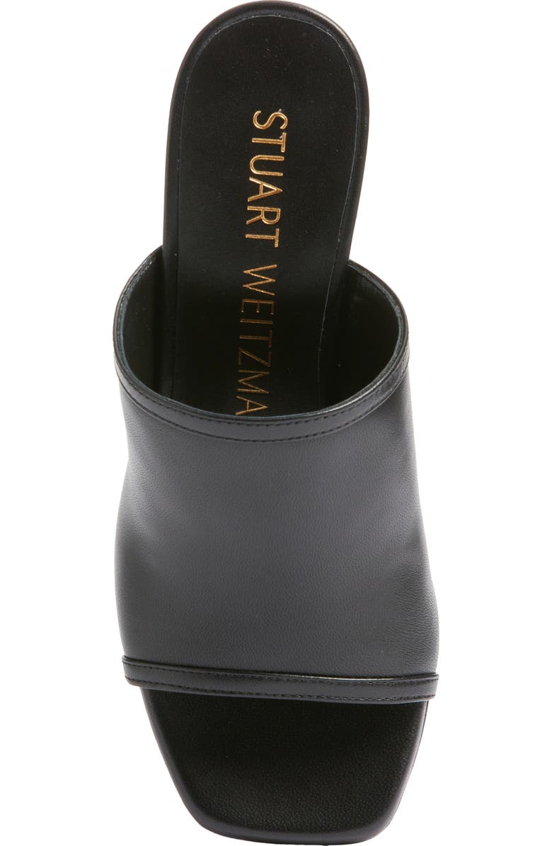 Stuart Weitzman Cayman 85 Block Slide Sandal, Alternate, color,