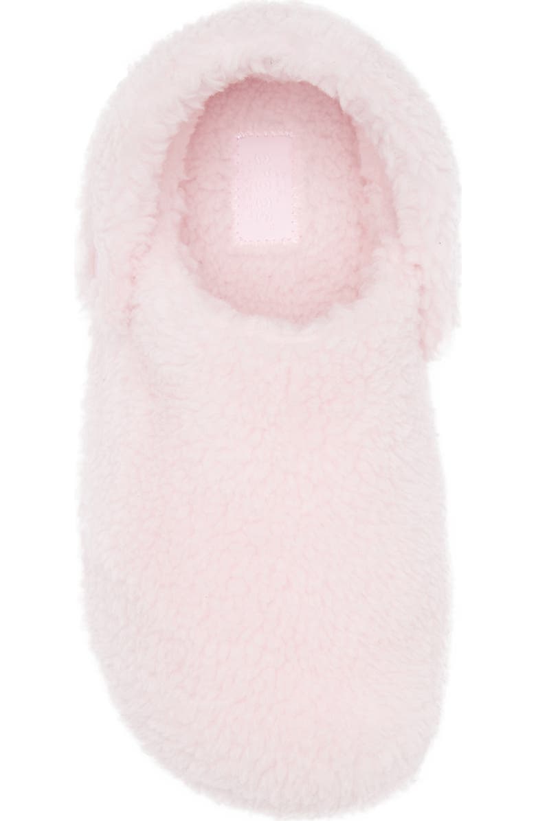 CROCS Classic Cozzzy Faux Fur Slipper Clog, Alternate, color, Pink Milk