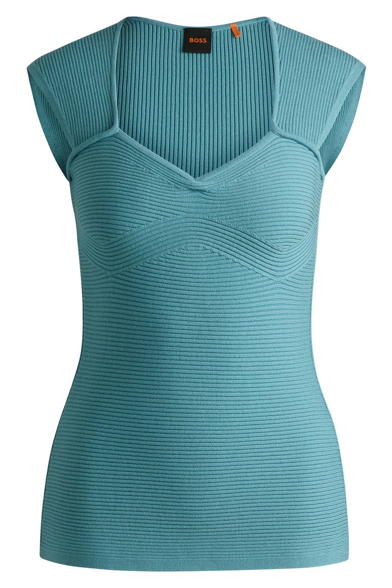 Fobertino Rib Top, Alternate, color, BT BU