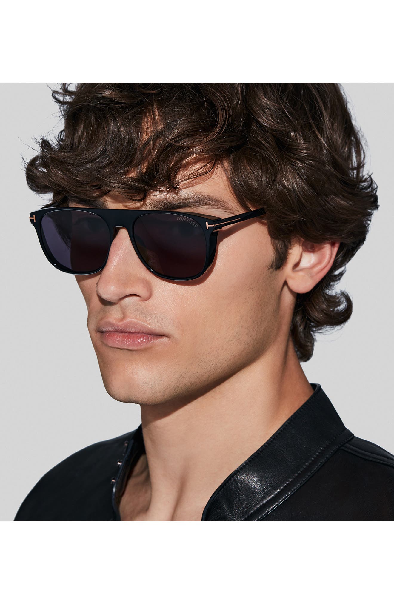 TOM FORD Lionel 55mm Square Sunglasses (Men) | Nordstrom