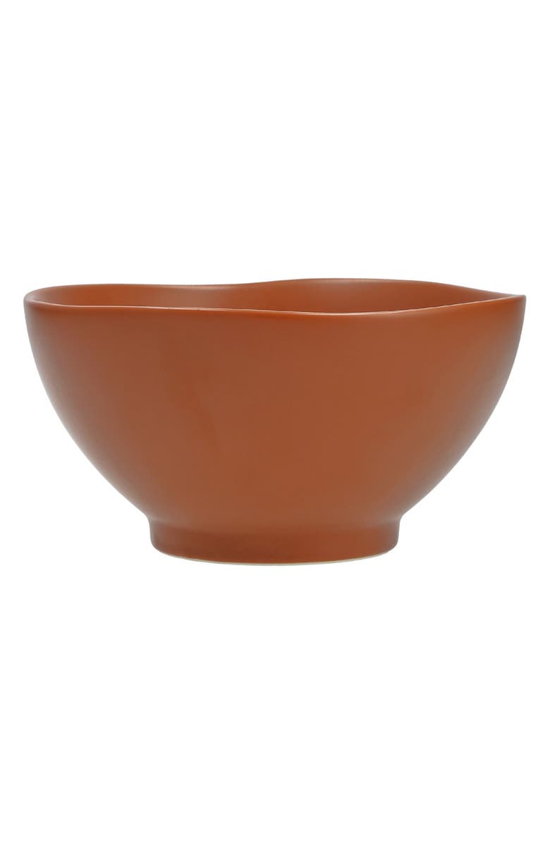 Fortessa Heirloom Set of 4 Rice Bowls, Main, color, Terracotta