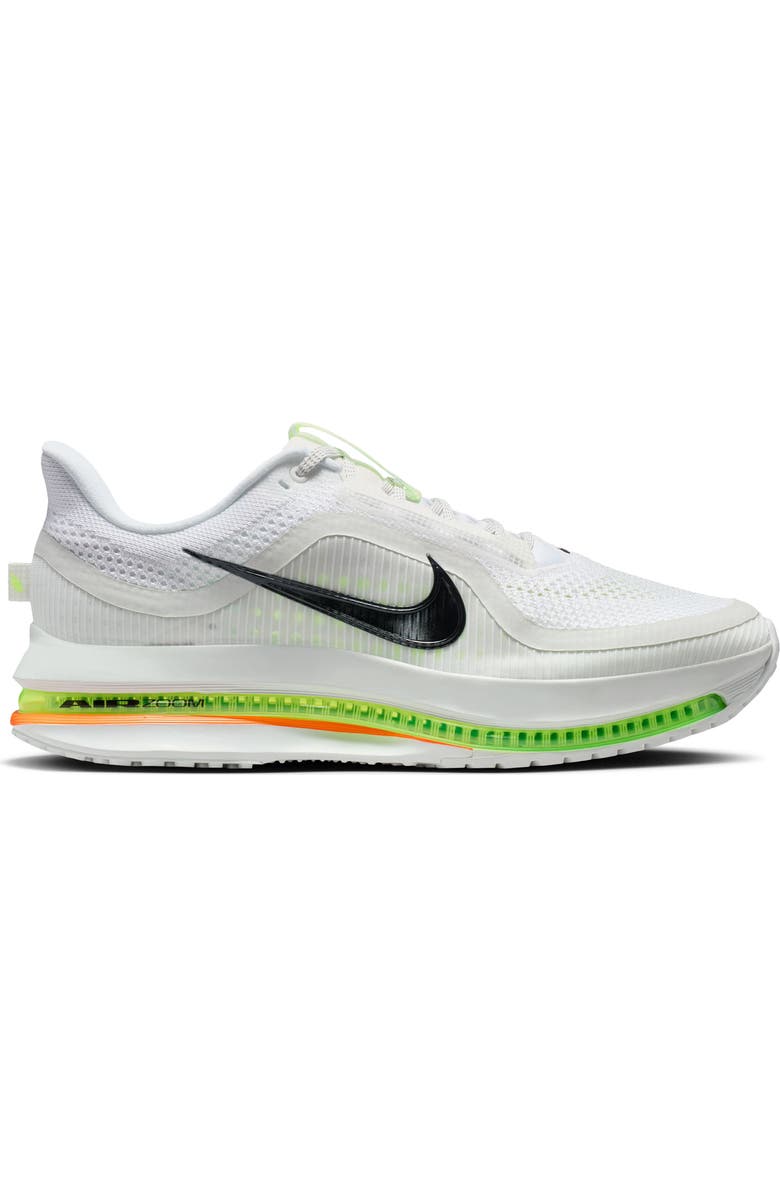Nike Air Zoom Pegasus Premium Running Shoe, Alternate, color, White/ Black