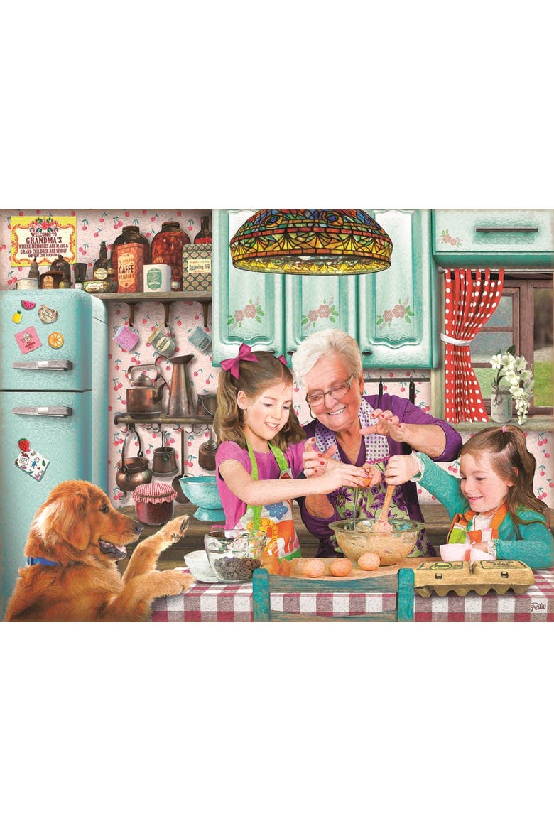 Life is Better at Grandma's 1000 piece Jigsaw Puzzle for Adults, Alternate, color, Multicolor