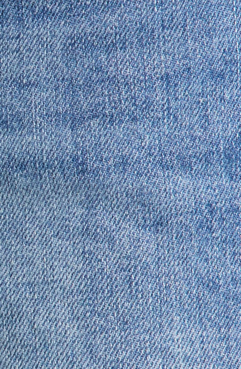 PAIGE Stevie High Waist Ankle Straight Leg Jeans, Alternate, color, Rivage