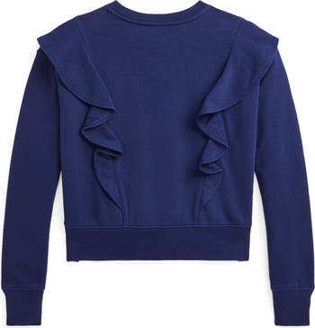 Polo Ralph Lauren Kids' Ruffle Accent French Terry
