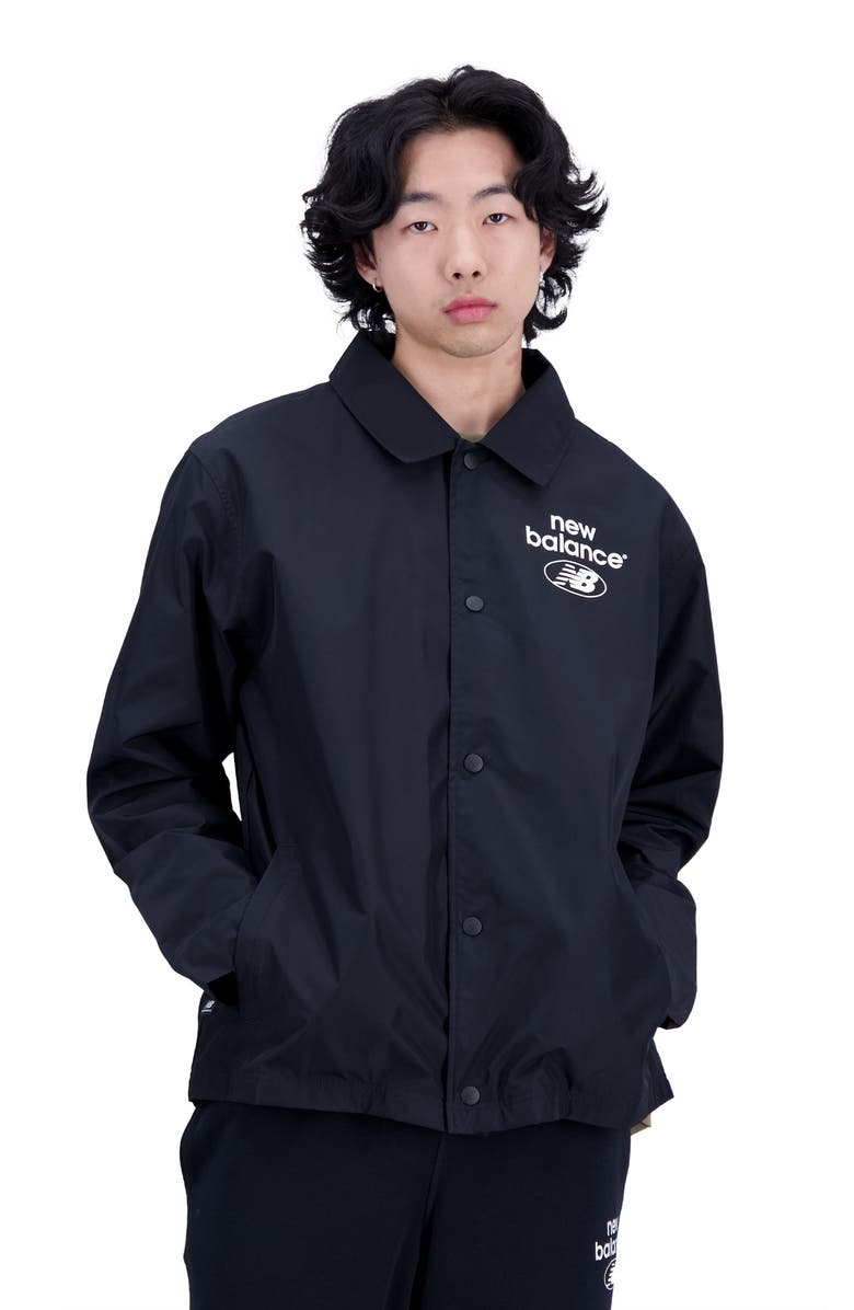 New Balance Essentials Reimagined Woven Jacket, Alternate, color,