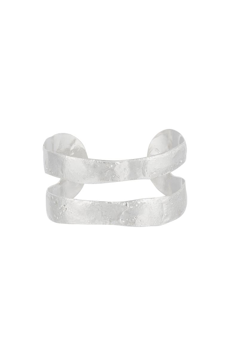 SYLVIA TOLEDANO Bianca CUFF, Alternate, color, Silver