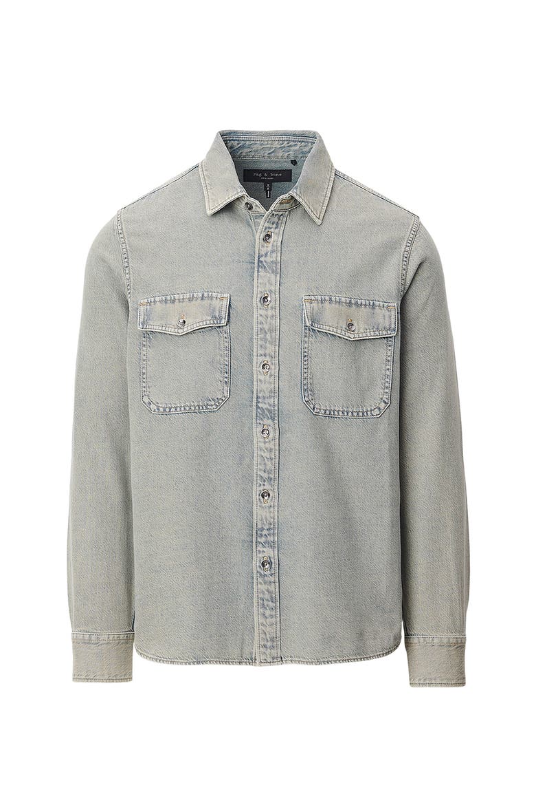 Infuse Denim CPO Overshirt, Alternate, color, MRRIK