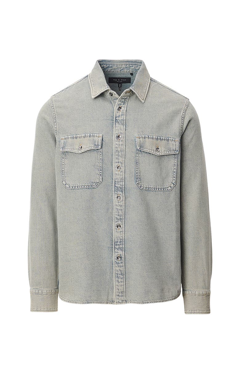 rag & bone Infuse Denim CPO Overshirt, Alternate, color, Mrrik