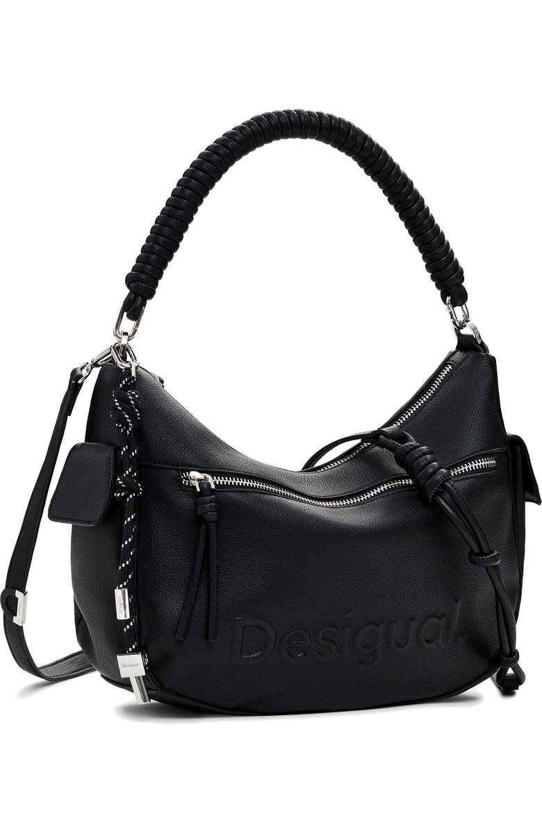 Desigual Faux Leather Shoulder Bag, Alternate, color,