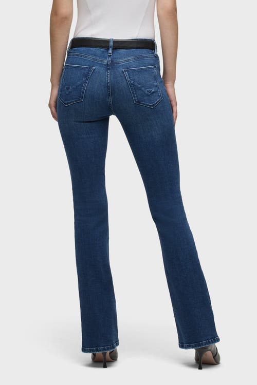 Hudson Jeans Barbara High-rise Bootcut 32 Inseam In Blue