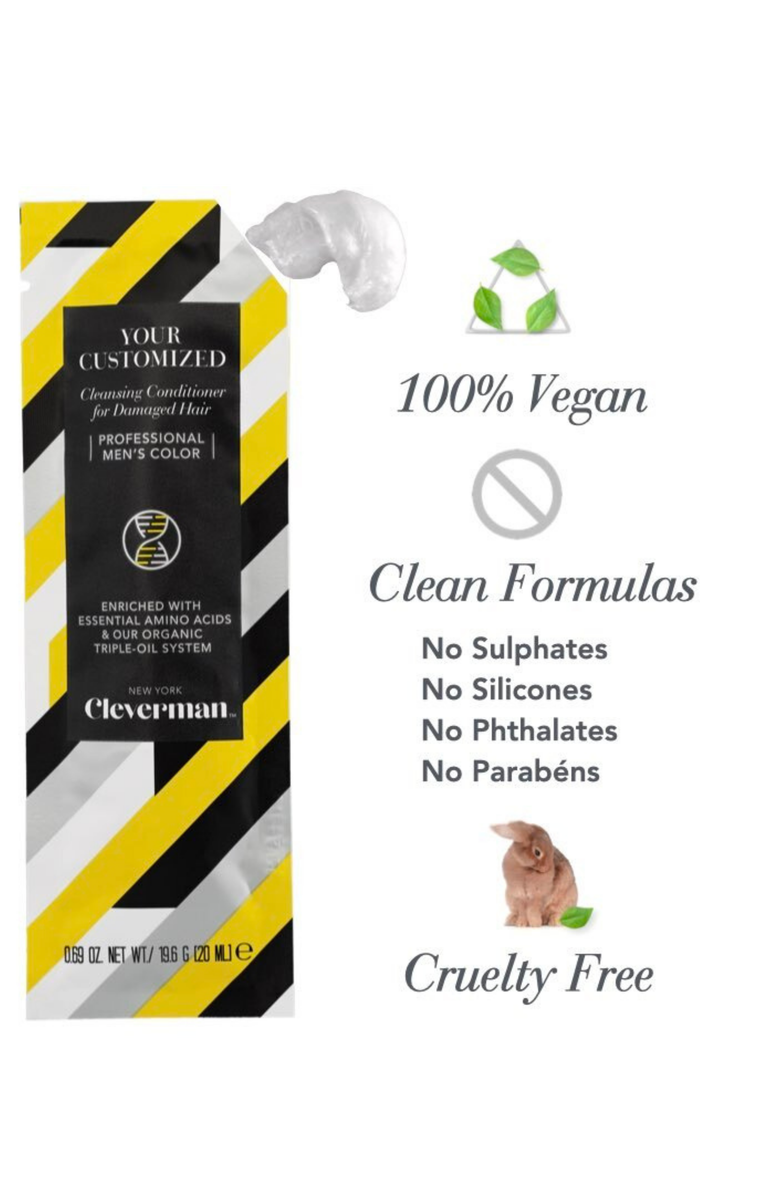 Cleverman Men's Cleansing Conditioner for Damaged Hair, Alternate, color, N/A