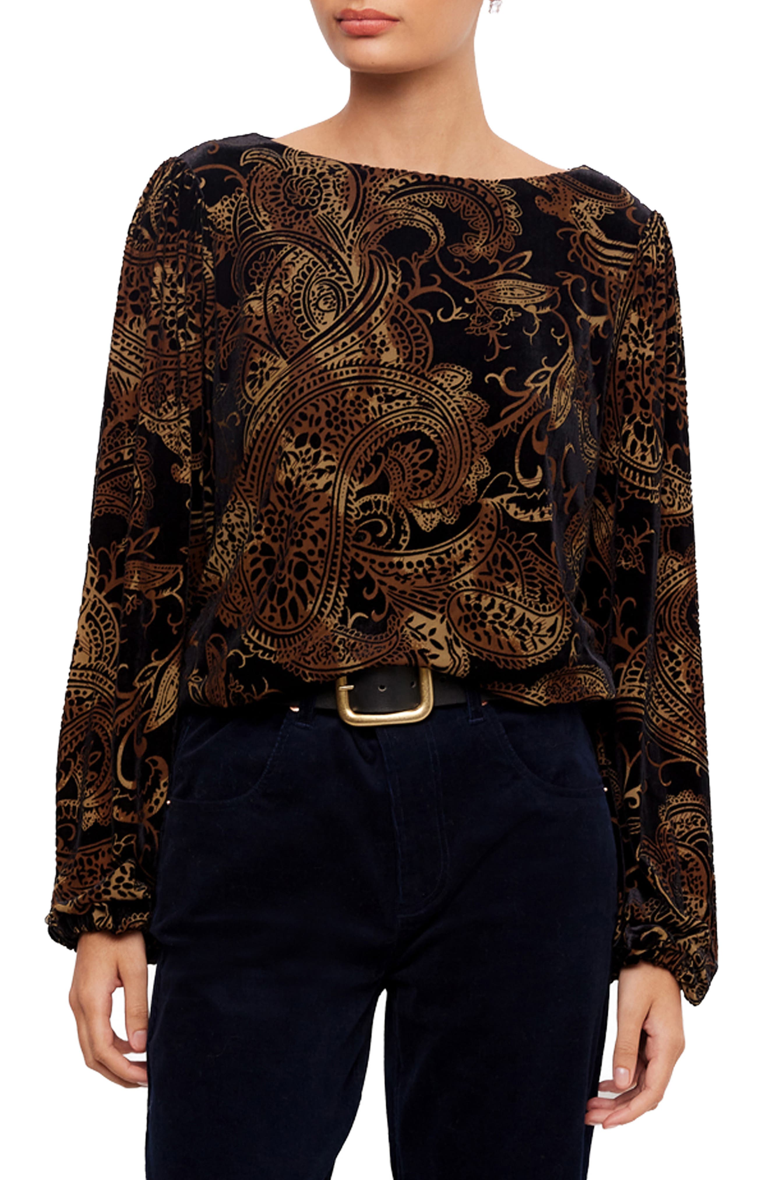 selected BLACK W/ BROWN