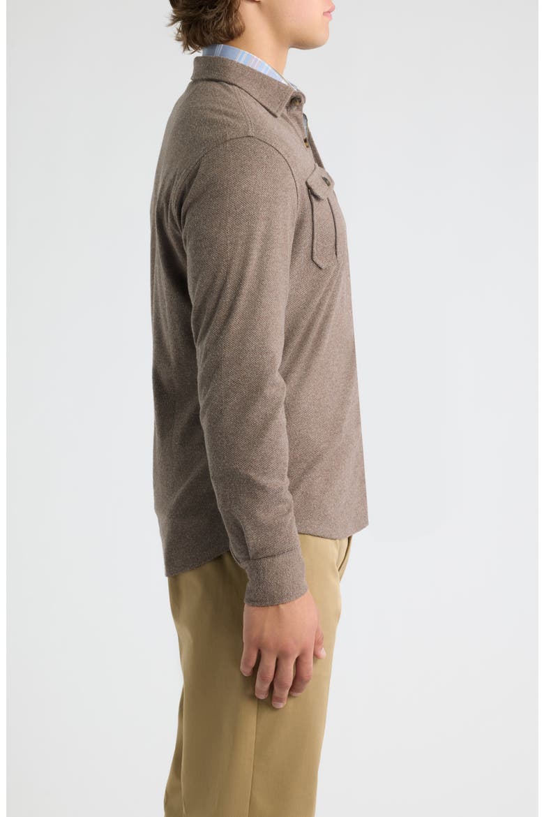 Sequoia Flannel Lodge Shirt, Alternate, color, HAVANA