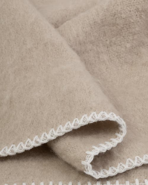 Katie Loxton Whipstitch Scarf In Brown