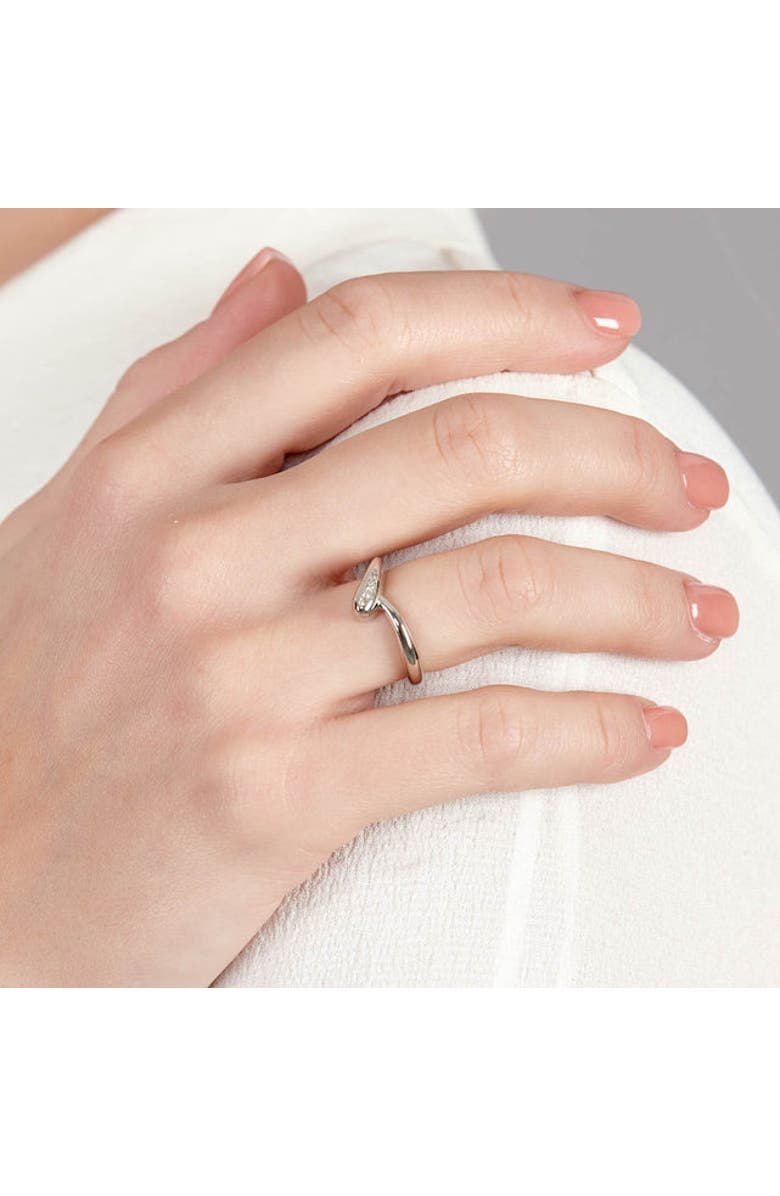 Lucy Quartermaine Skinny Drip Ring, Alternate, color, Sterling Silver