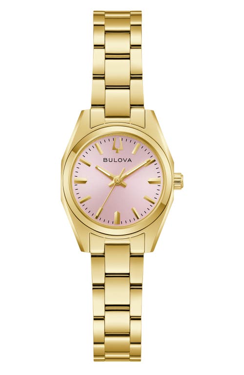 BULOVA Surveyor Automatic Bracelet Watch, 22.7mm in Gold-Tone 