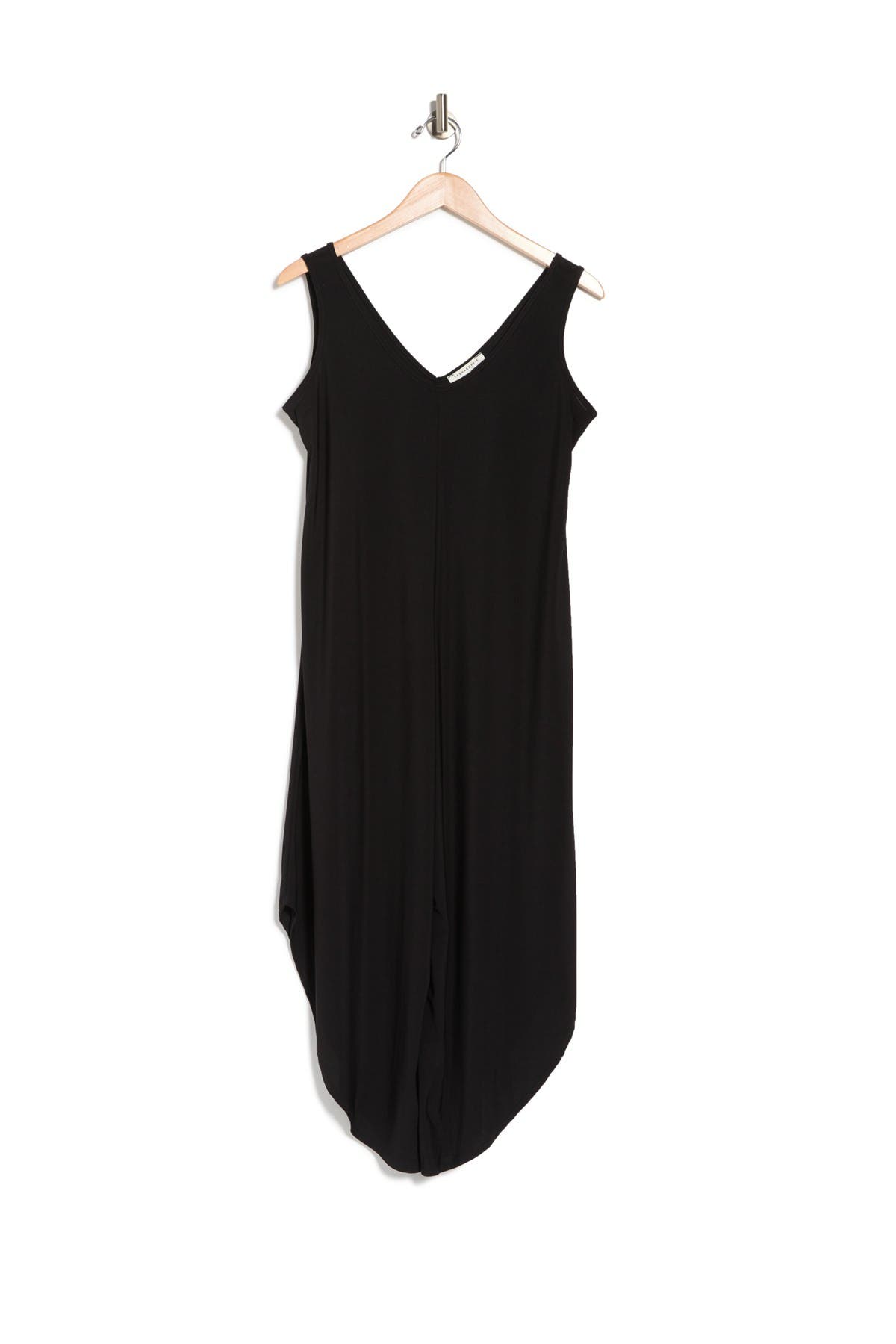 TASH AND SOPHIE V-Neck Sleeveless Wide Leg Jumpsuit