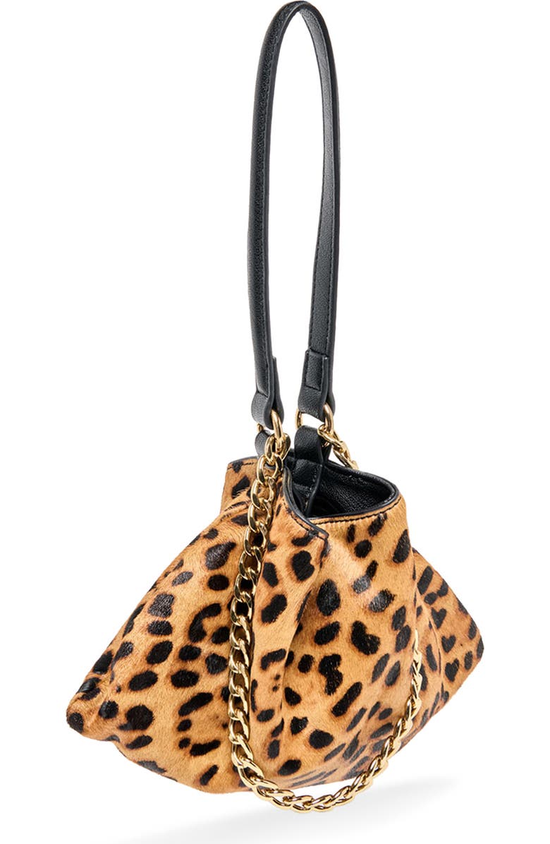 Dolce Vita Jagger Animal Print Genuine Calf Hair Shoulder Bag, Alternate, color, Leopard
