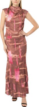 AREA STARS Avery Print Top