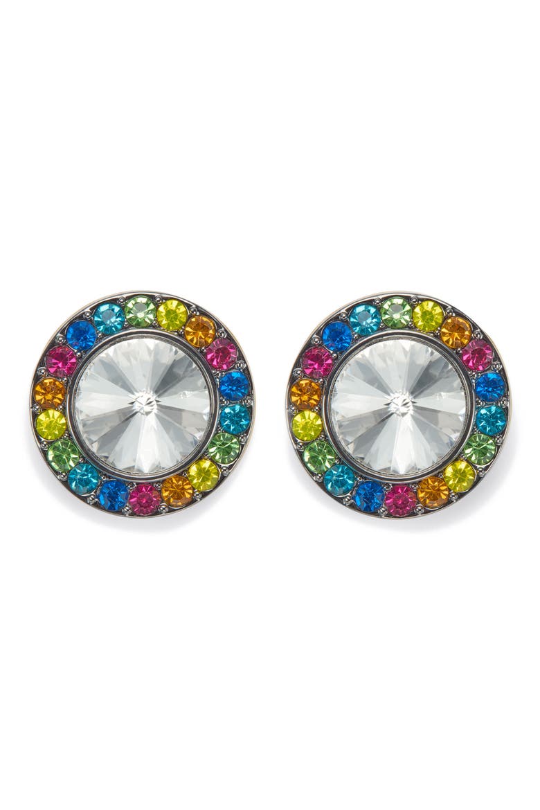 Octavia Stud Earrings, Main, color, TWO TONE