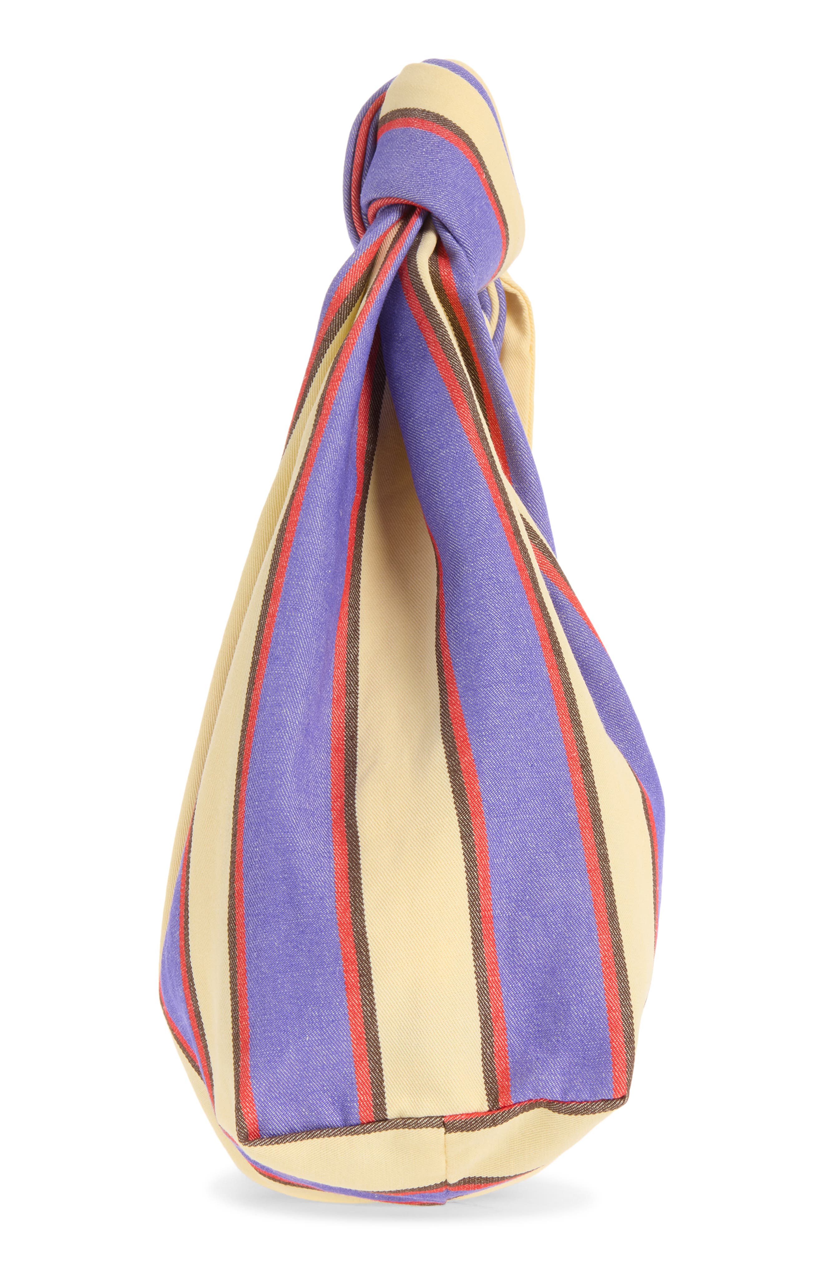 Helga Stripe Cotton & Linen Top Handle Bag, Alternate, color, JEWEL BTTR RED RUNNING STRP
