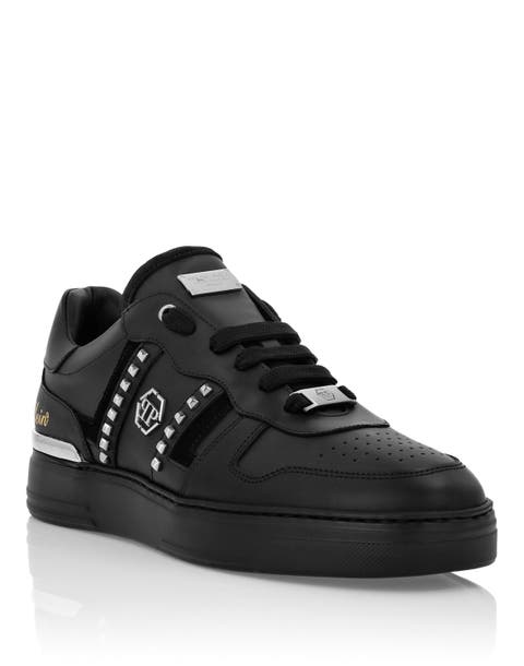 Low Top Sneakers Mix Cut Studs Unisex