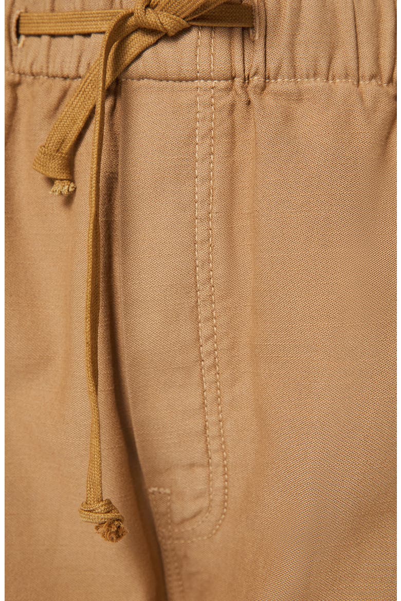 The Drawn Half Pipe Cotton Drawstring Pants, Alternate, color, SIR, YES SIR