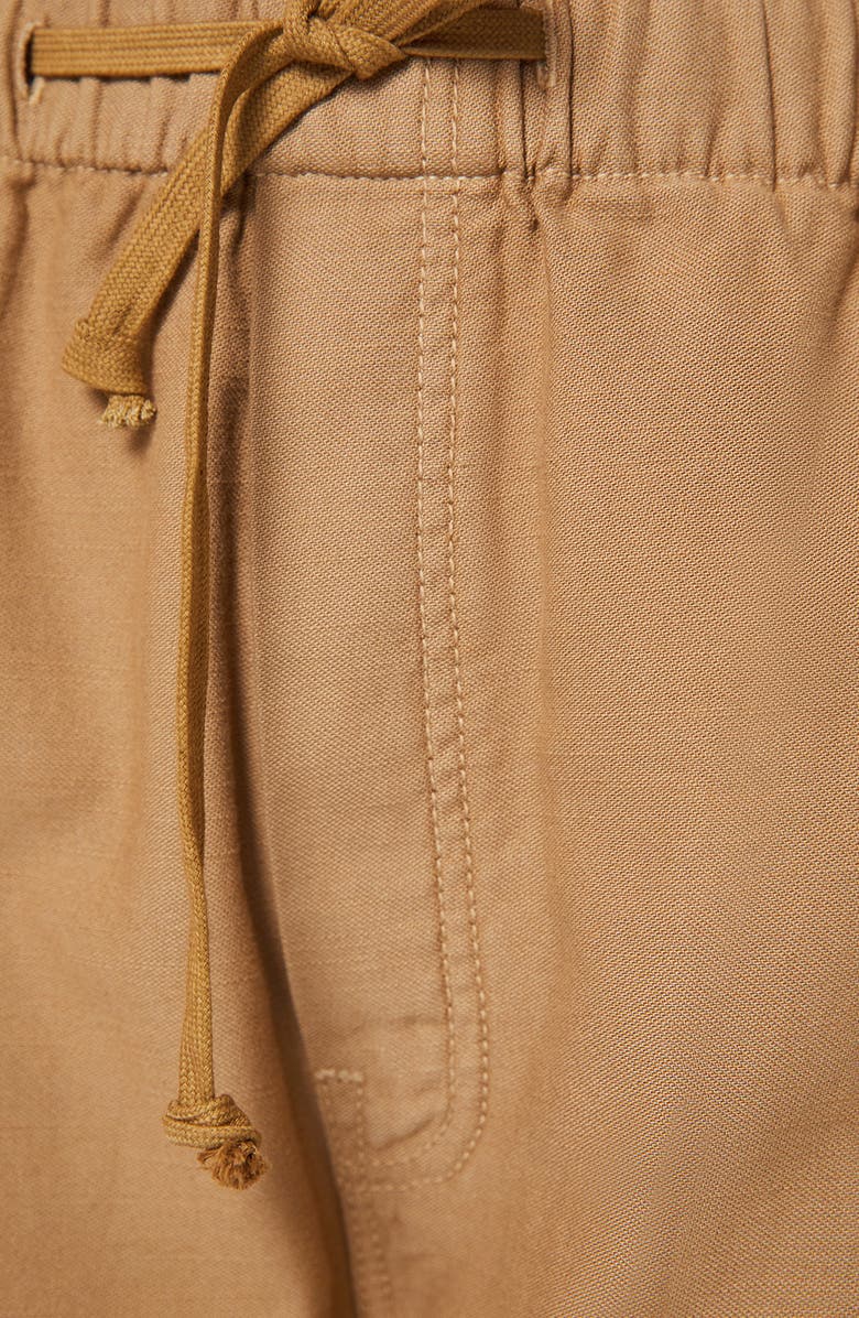 MOTHER The Drawn Half Pipe Cotton Drawstring Pants, Alternate, color, Sir, Yes Sir