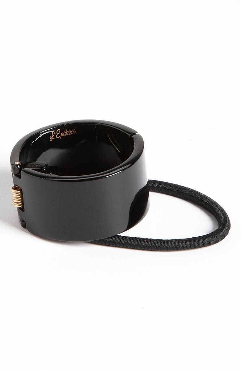 L. Erickson 'Claire' Cuff Ponytail Holder, Main, color, 