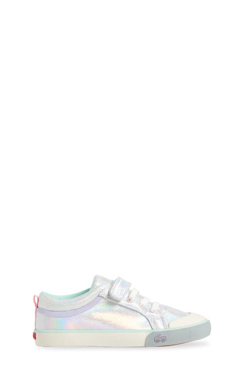 See Kai Run Kristin Sneaker In Silver Metallic
