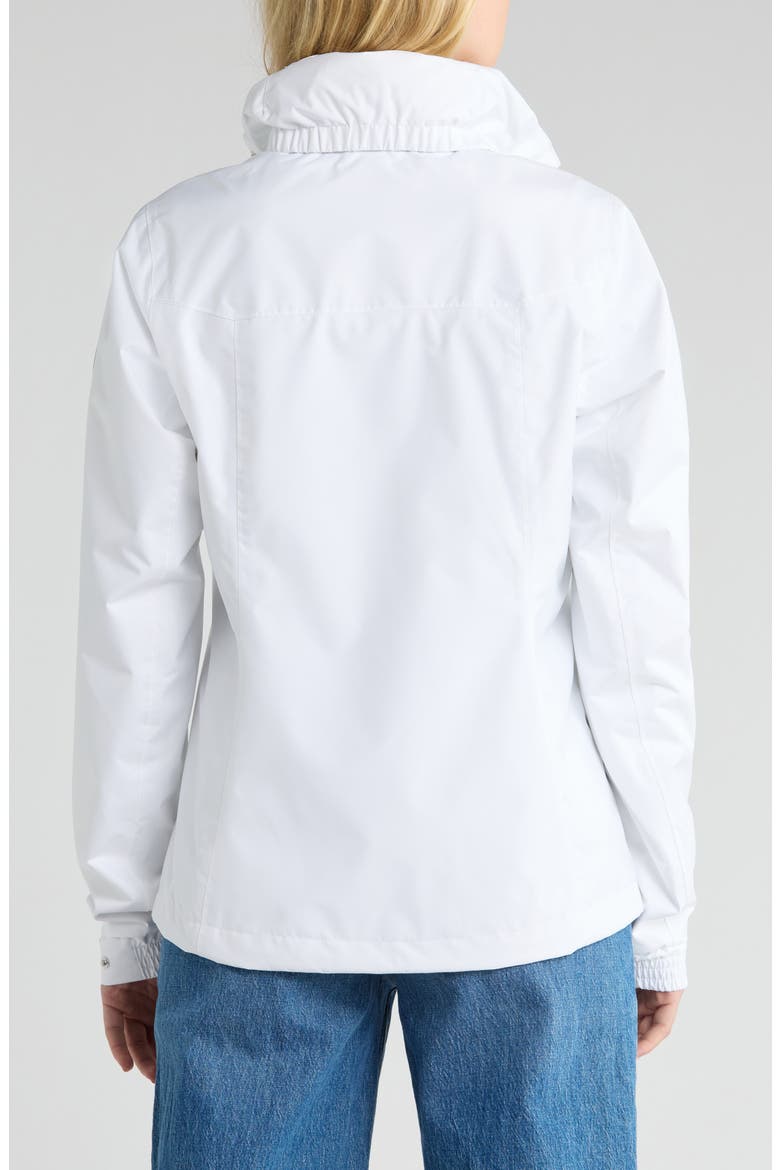 W Aden Waterproof & Windproof Hooded Jacket, Alternate, color, WHITE