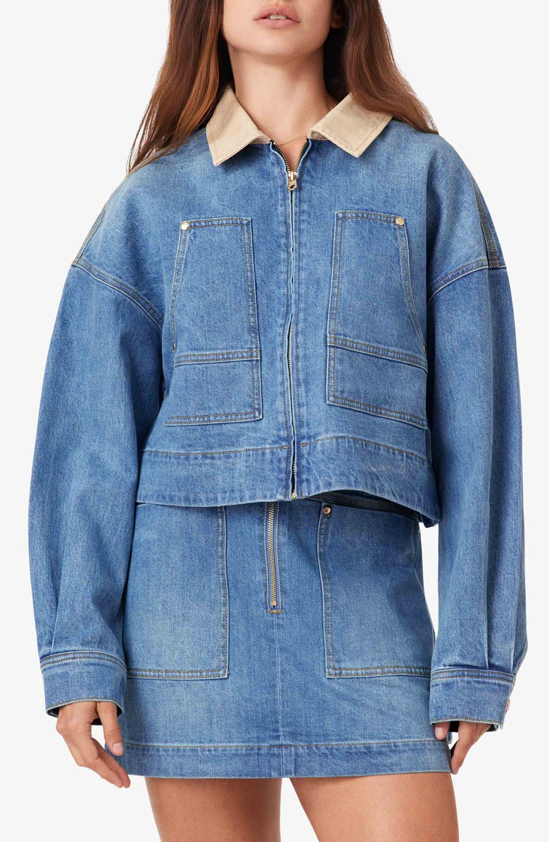 Habitual Denim Utility Jacket, Main, color, Cove