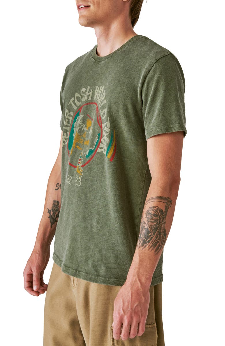 Lucky Brand Peter Tosh Graphic T-Shirt, Alternate, color,