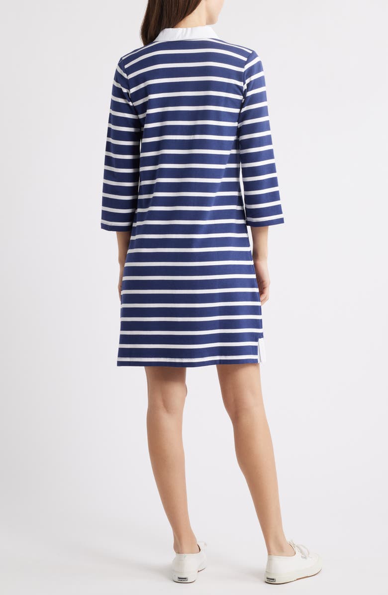 Hatley Taylor Stripe Long Sleeve Dress, Alternate, color, 