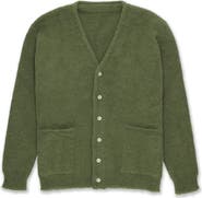 Fortela Teddy Patch Pocket Cardigan