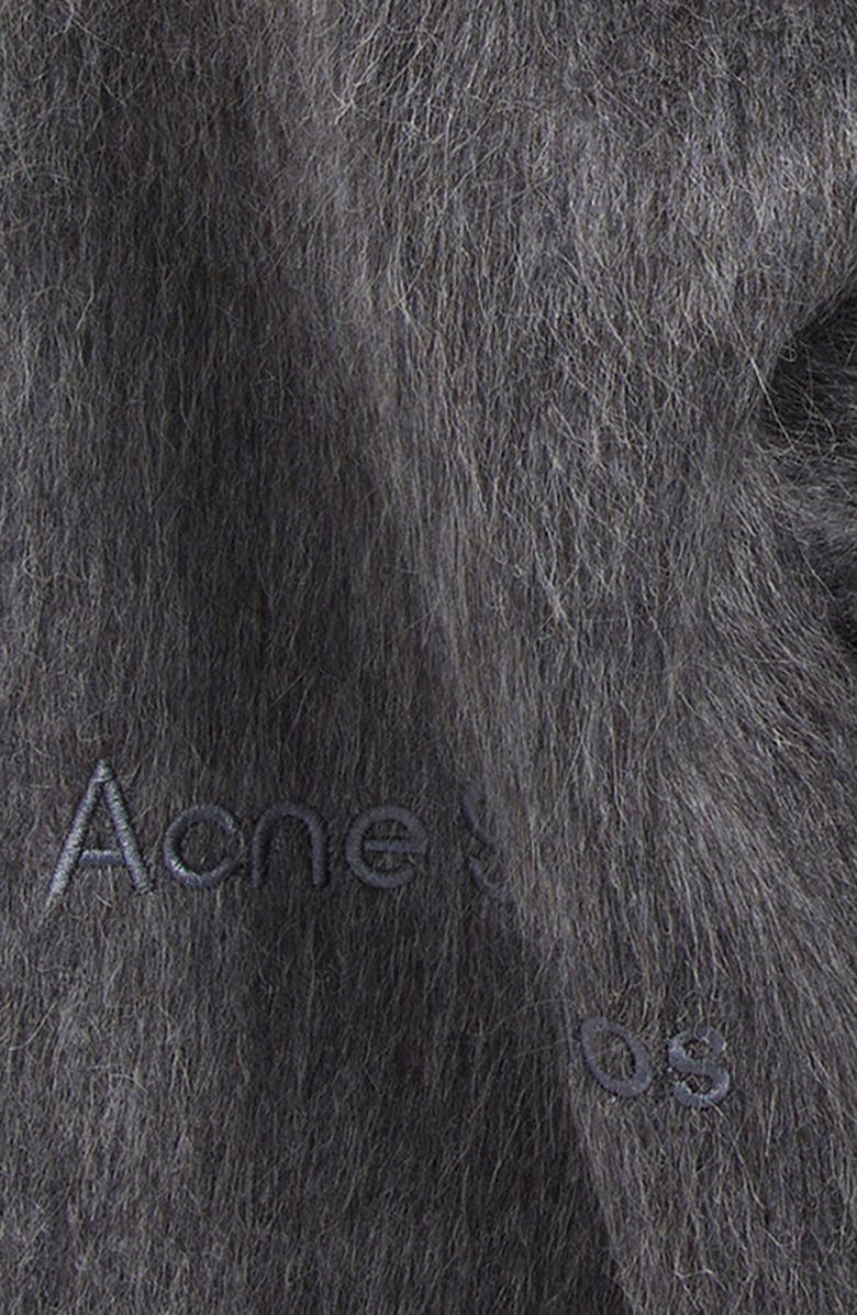 Acne Studios Vinnie Alpaca & Wool Scarf, Alternate, color, Grey Melange