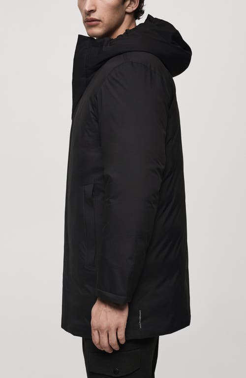 Mango Thermore® Waterproof Insulated Hooded Parka In Charcoal