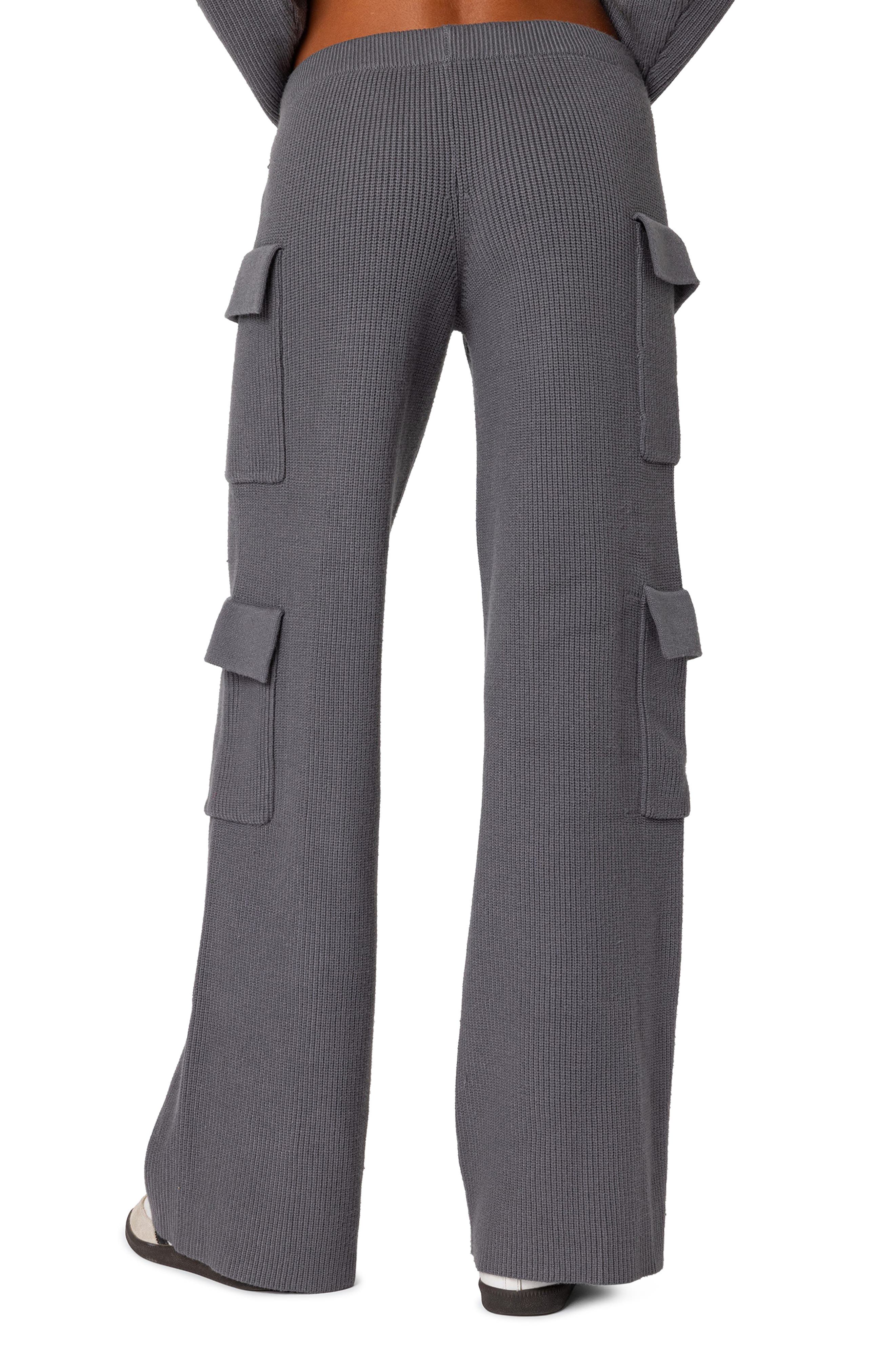 Wynter Drawstring Cargo Sweater Pants - image 2