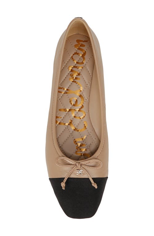 Sam Edelman Marley Womens Leather Bow Ballet Flats